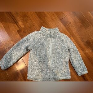 Cozy Kids Sherpa Jacket - Gray